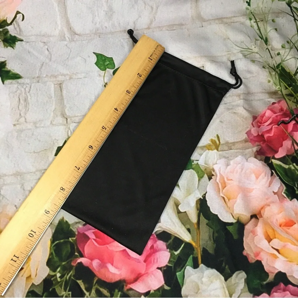 Balenciaga Small Black Eye Glasses Drawstring Dustbag